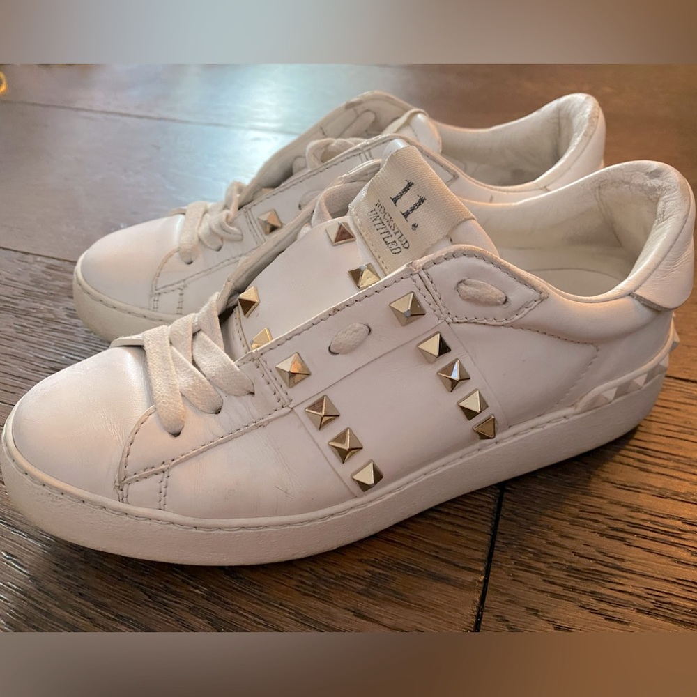 Valentino Rockstud Sneakers Shoes - Picture 2 of 5